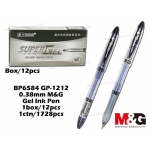 BP6584 GP-1212 0.38mm M&G Gel Ink Pen - Black
